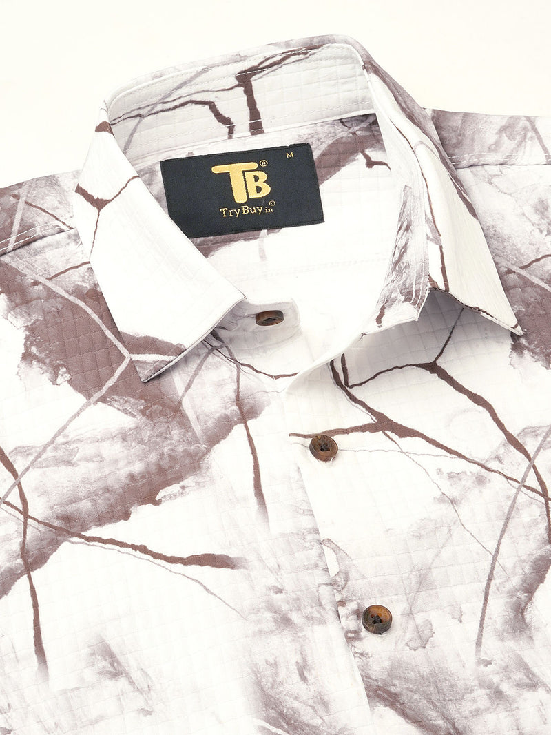 Croix Abstract Printed Shirts for Men 5