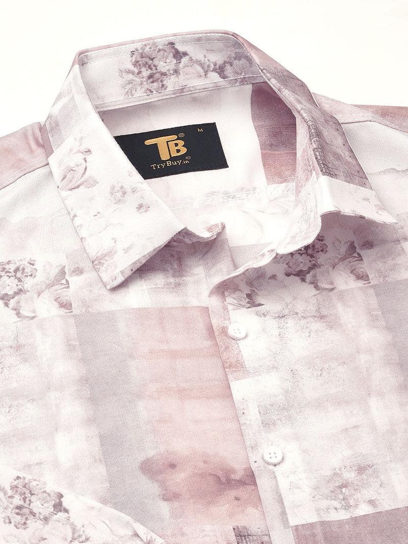 Messina Abstract Printed Shirts for Men 8