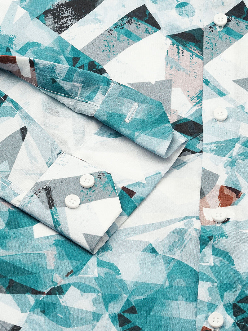 Monza Abstract Printed Shirts for Men 2