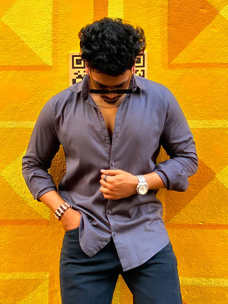Eccentrico Metal Grey Men's Shirt 4