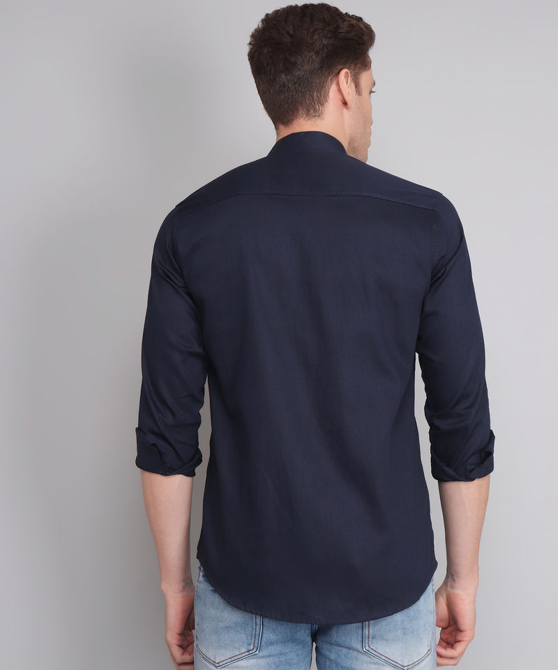 Navy Lee Casual Shirt for Men 5