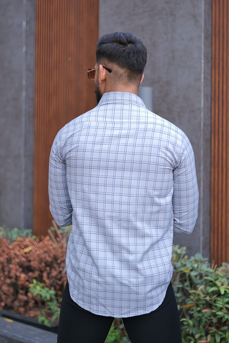 VOZIA Dawn Checked Men's Shirt 8
