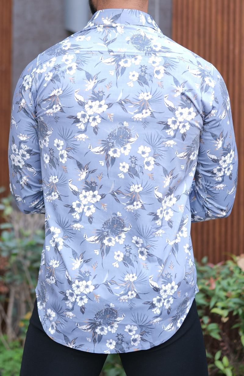 VOZIA Luxe Floral Printed Shirt for Men 7