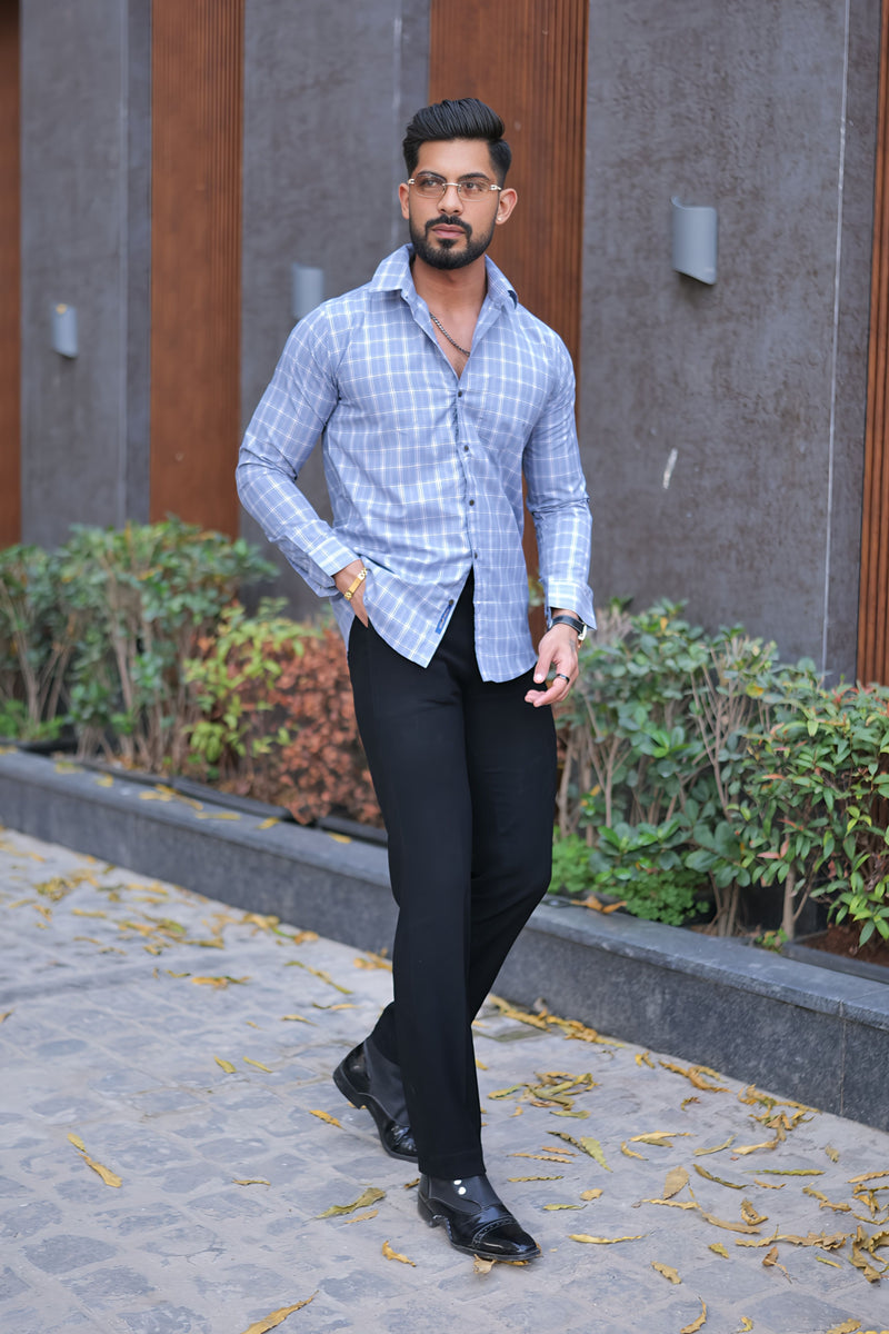 VOZIA Checked Men's Shirt 6