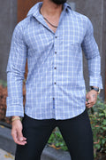 VOZIA Checked Men's Shirt