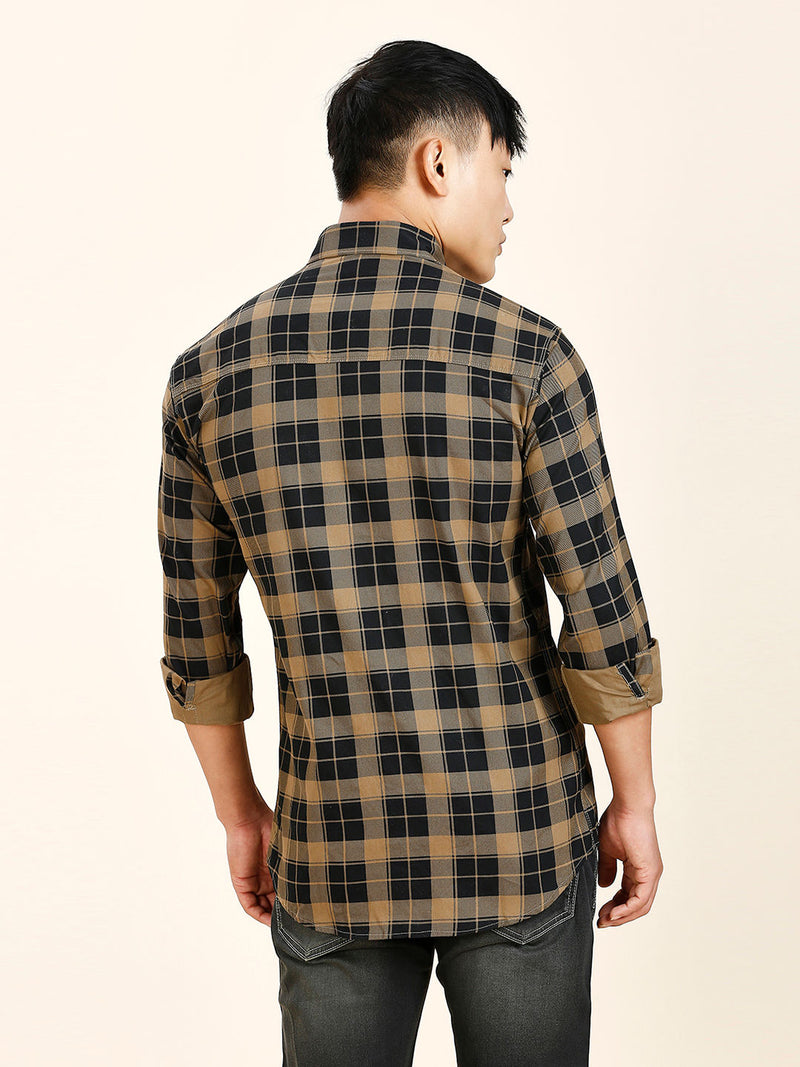 Mesa Cotton Checked Shirt for Men 7