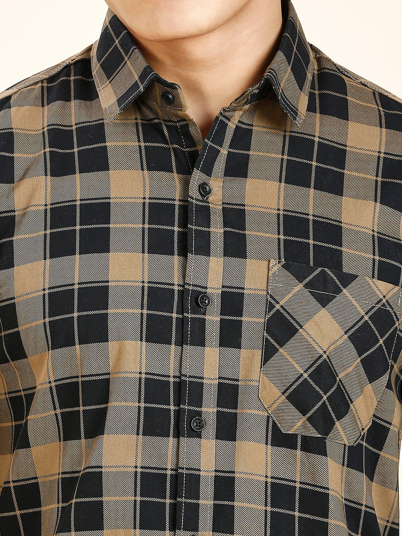 Mesa Cotton Checked Shirt for Men 2