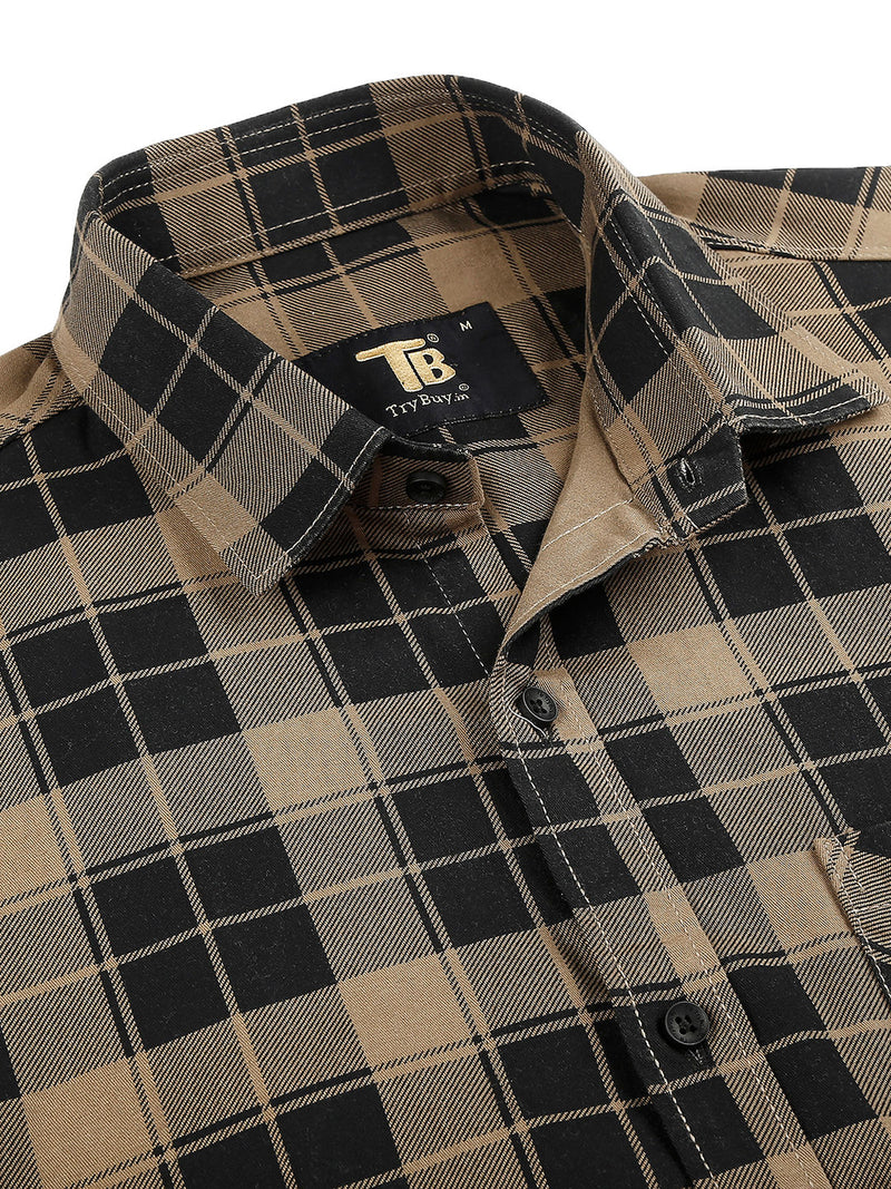 Mesa Cotton Checked Shirt for Men 3