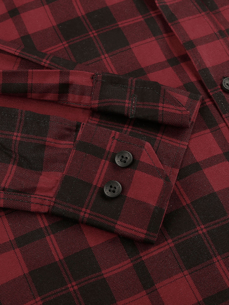 Frenso Cotton Checked Shirt for Men 5