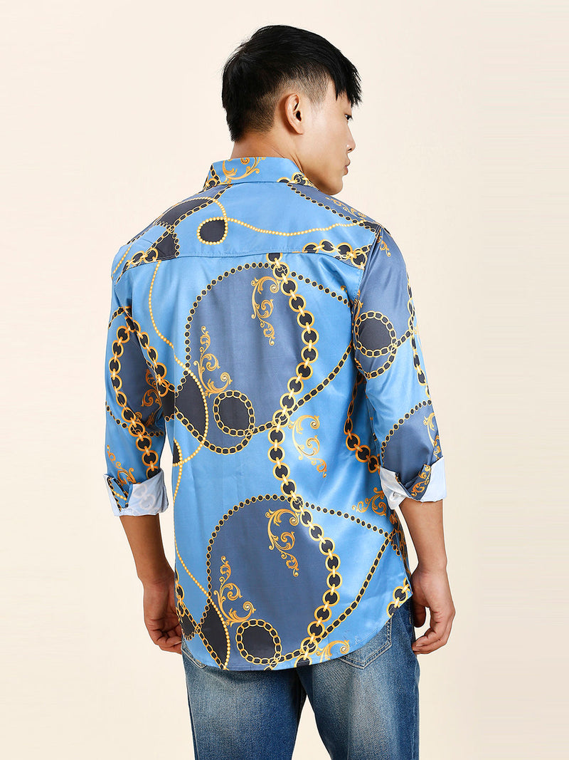 Pushpa 2 Abstract Printed Men's Shirt - TB_401 7