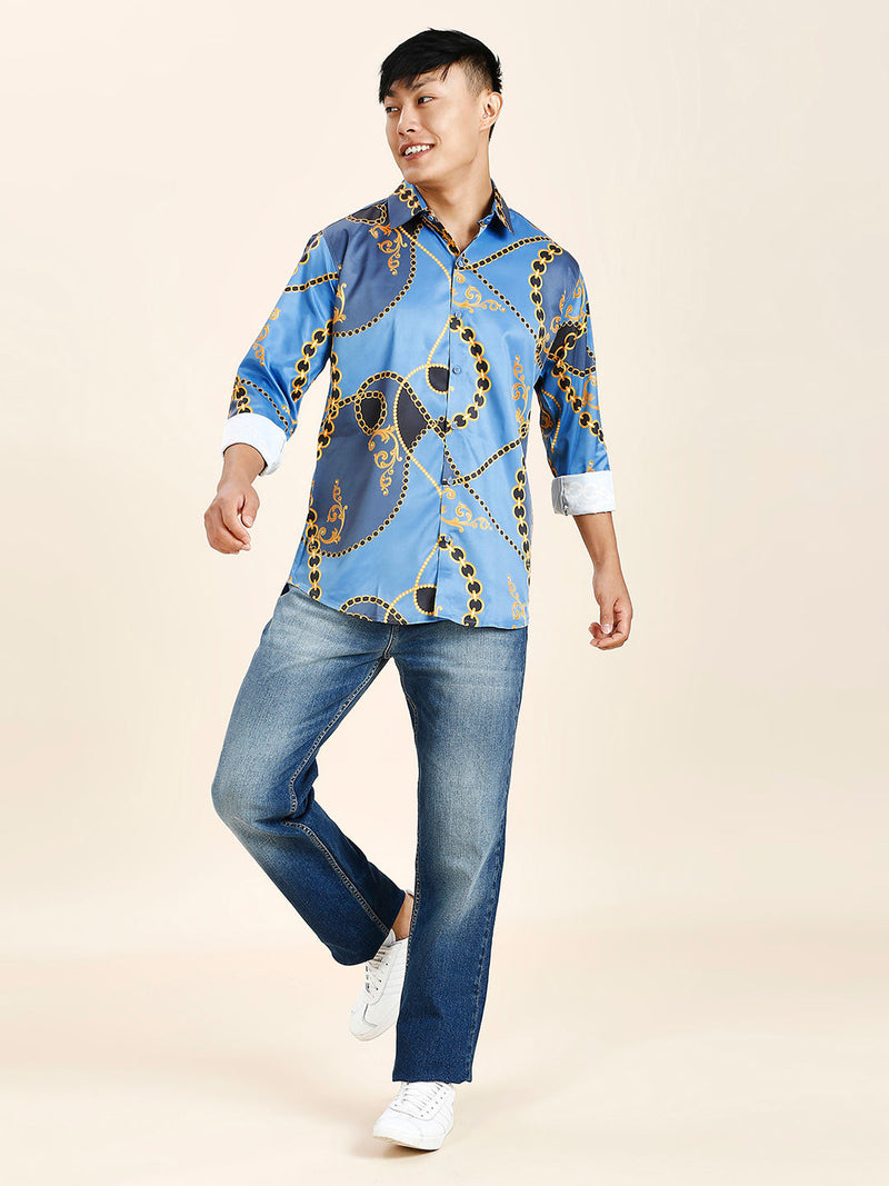 Pushpa 2 Abstract Printed Men's Shirt - TB_401 8