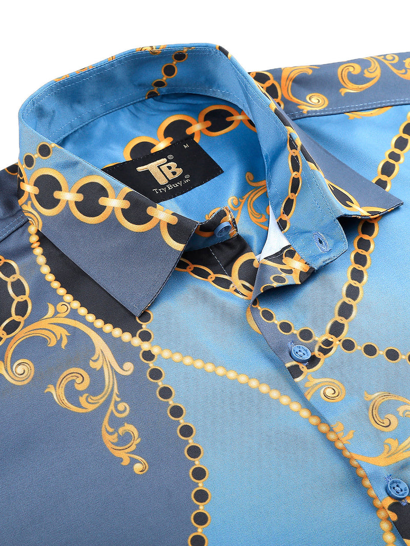 Pushpa 2 Abstract Printed Men's Shirt - TB_401 3