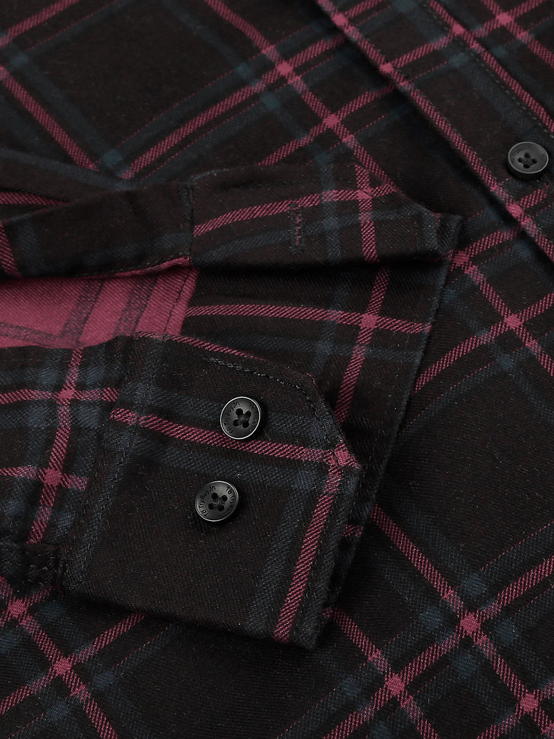 Angeles Cotton Checked Shirt for Men 5