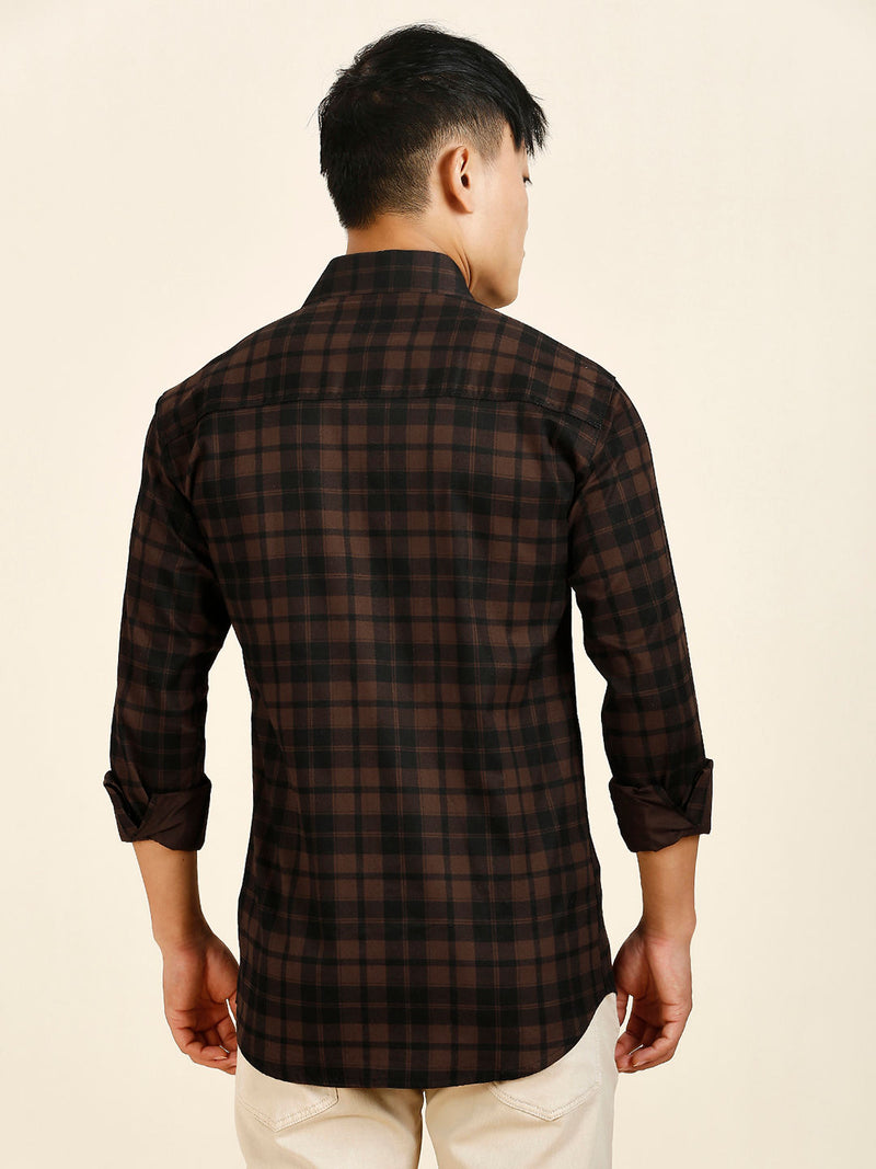 Rich Checked Cotton Shirt for Men 5