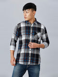 Miami Cotton Checked Shirt for Men