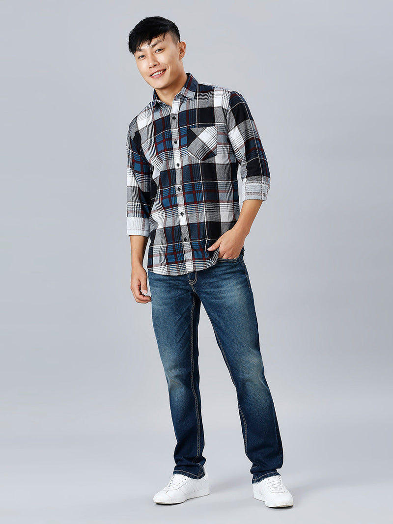 Miami Cotton Checked Shirt for Men 7