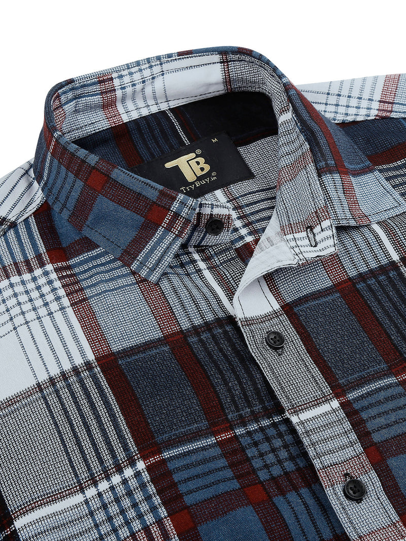 Miami Cotton Checked Shirt for Men 3