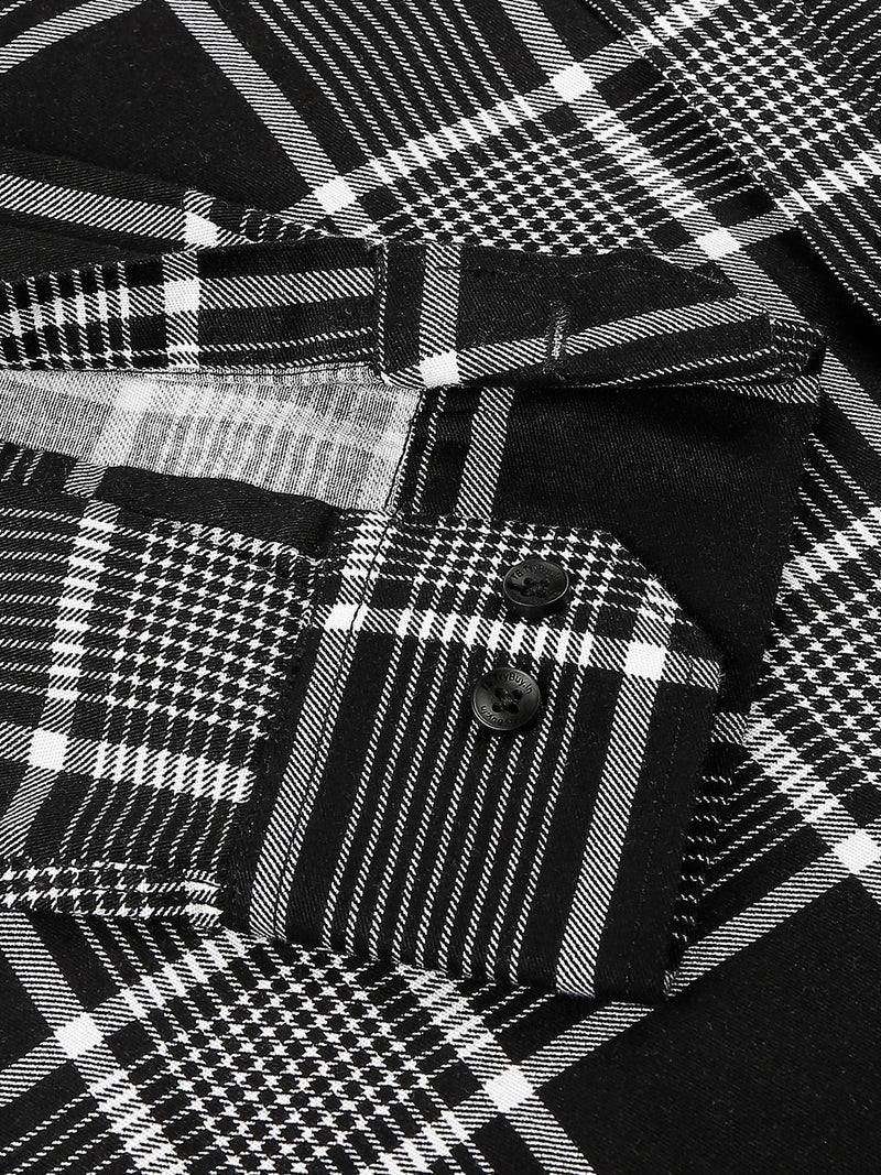 Urban Checked Cotton Shirt for Men - TB_449 3