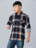 Tartan Cotton Checked Shirt for Men