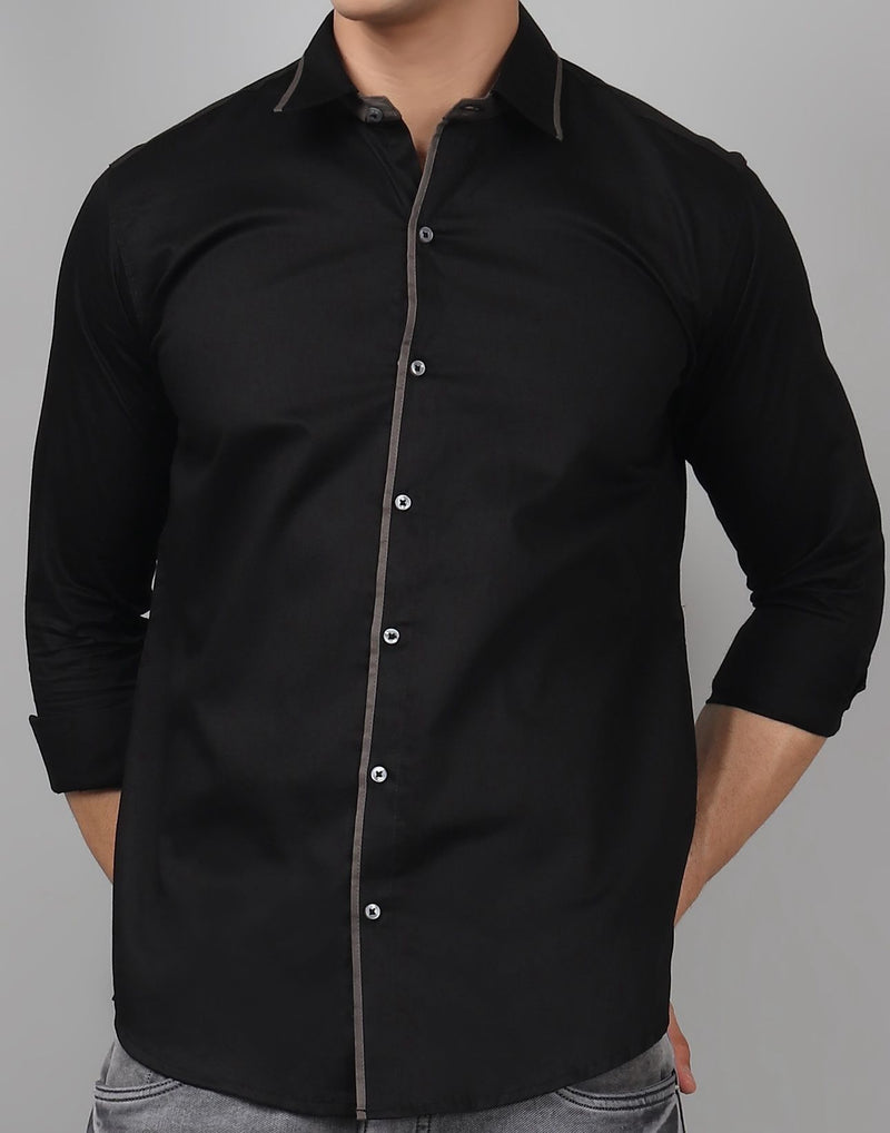 Cardo PartyWear ಕಪ್ಪು ಶರ್ಟ್ 1