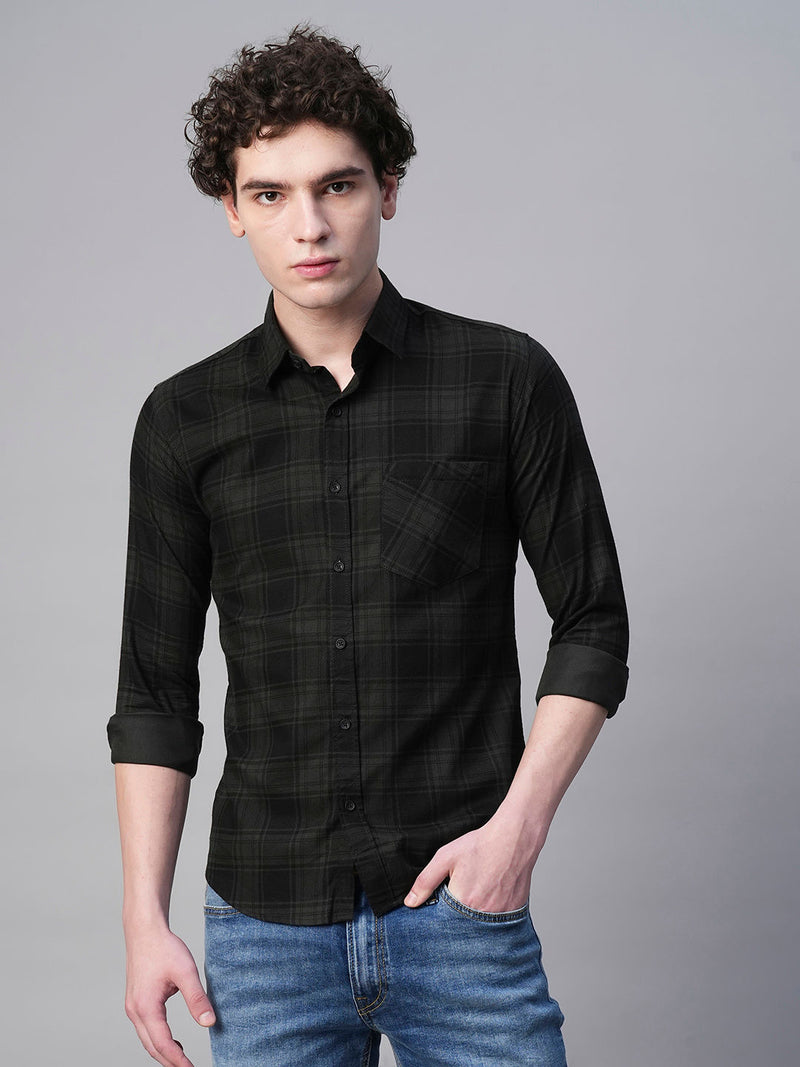 Dijon Cotton Checked Shirt for Men 3