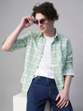 Doubs Cotton Checked Shirt for Men