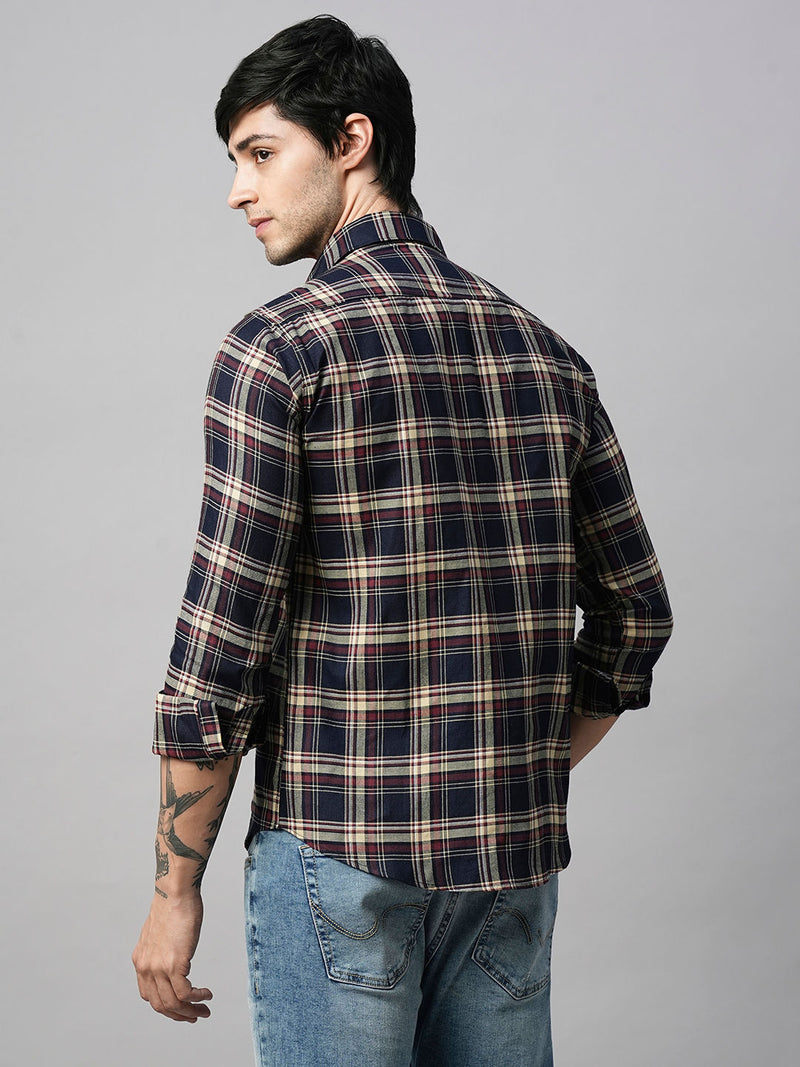Max Cotton Checked Shirt for Men 8