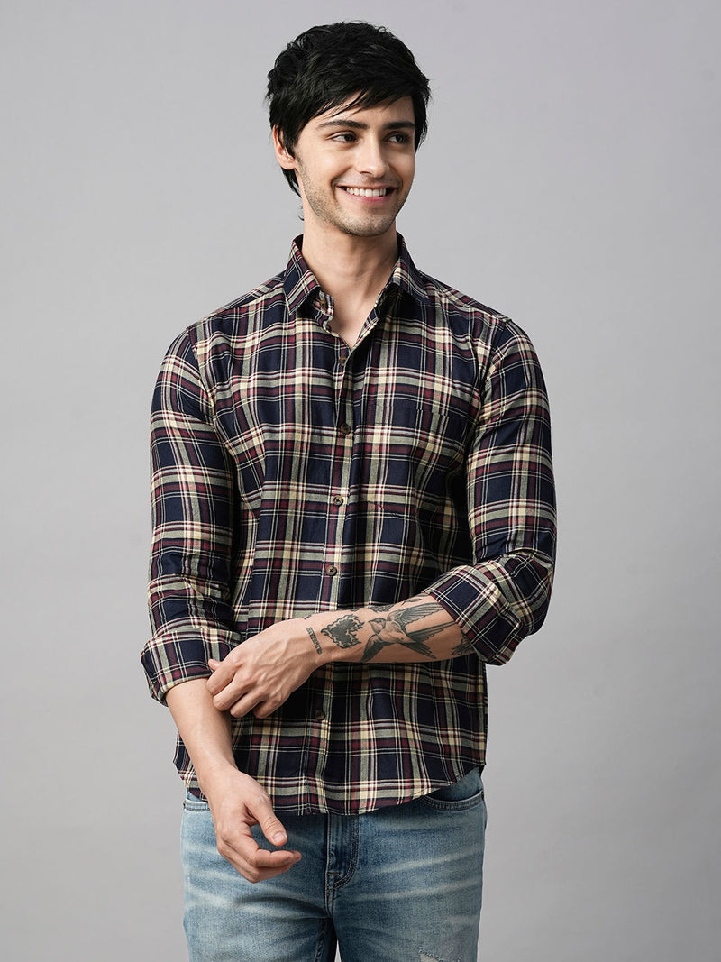 Max Cotton Checked Shirt for Men 7