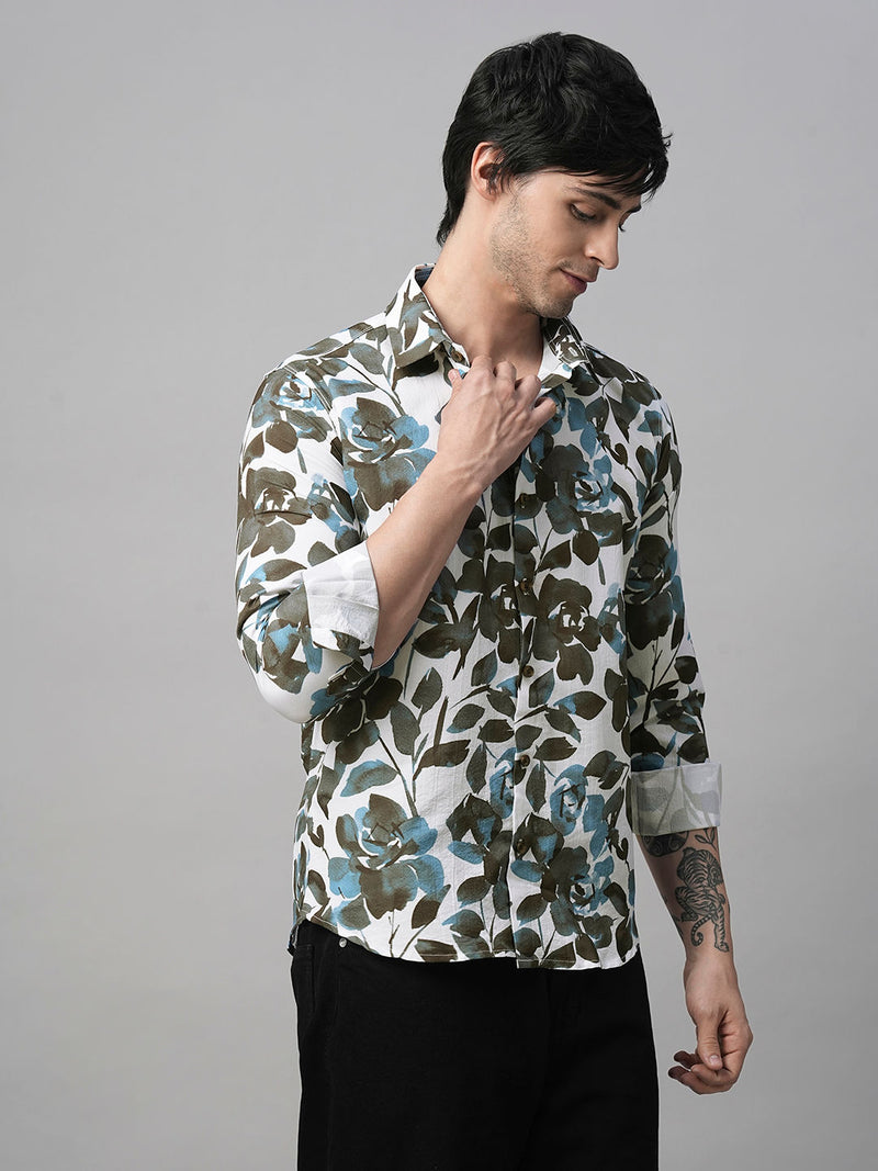 Ancona Printed Shirt for Men 5