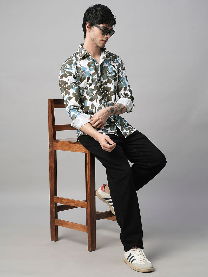 Ancona Printed Shirt for Men 7
