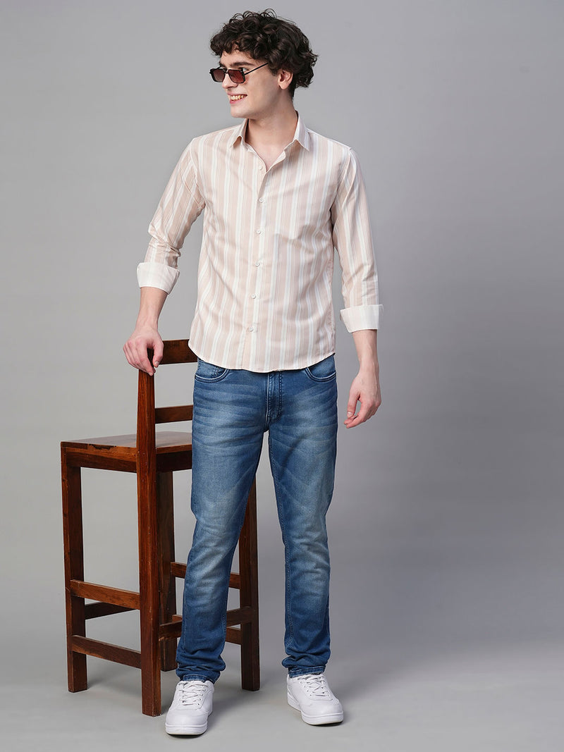 Caen Striped Shirts for Men 4