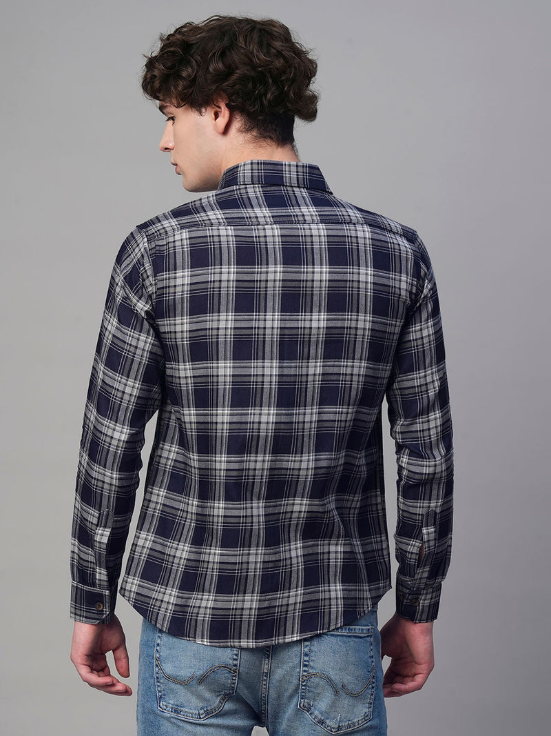 Reims Checked Cotton Shirt for Men 8