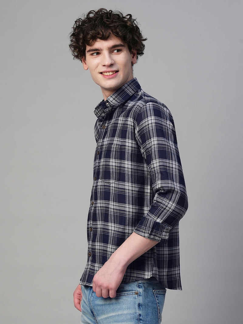 Reims Checked Cotton Shirt for Men 4