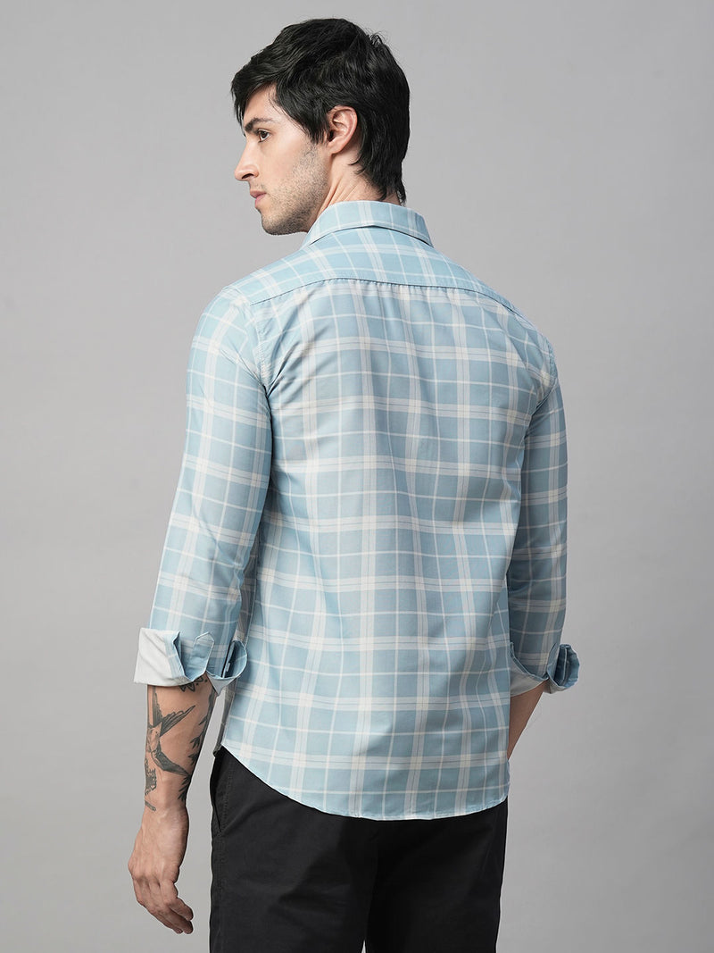 Light Cotton Checked Shirt for Men 7