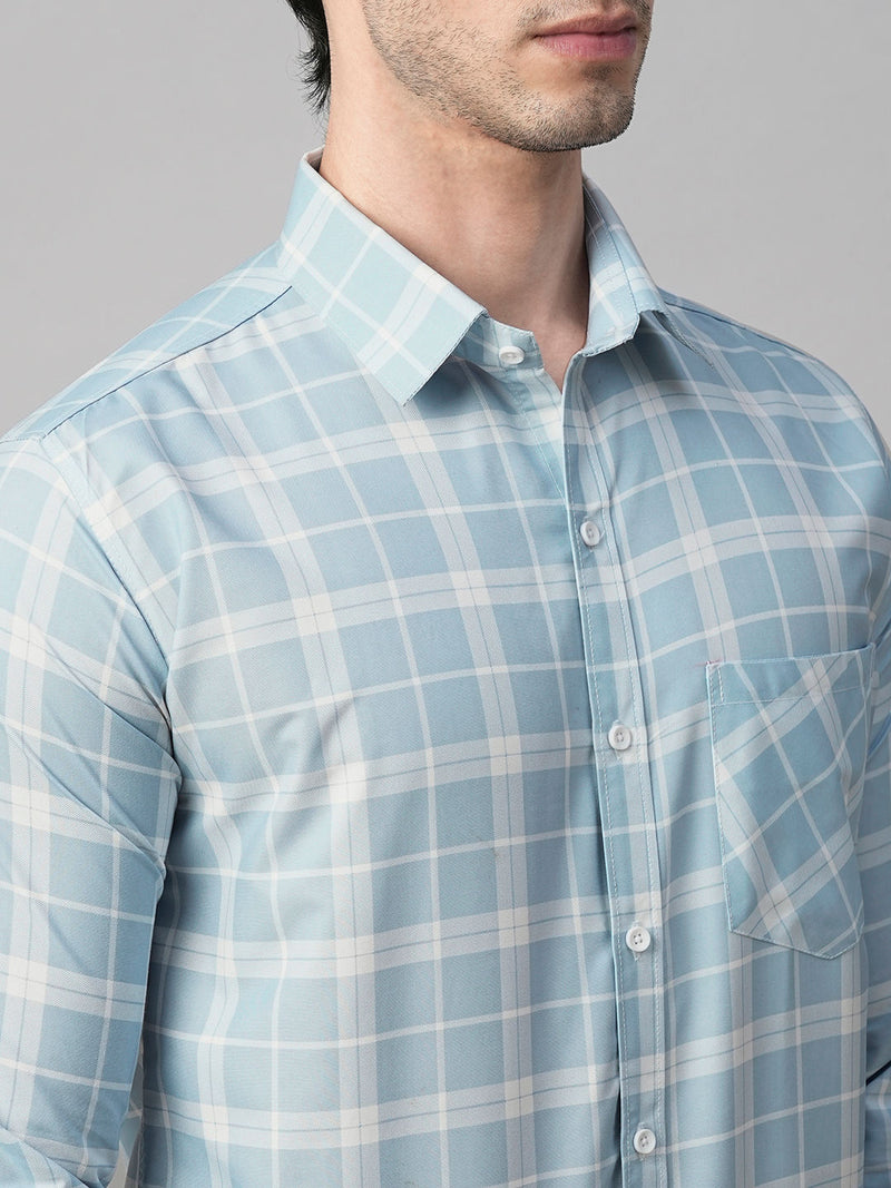 Light Cotton Checked Shirt for Men 6