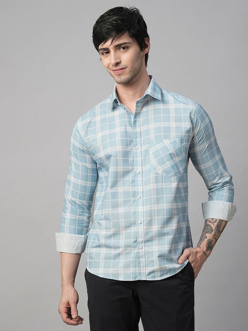 Light Cotton Checked Shirt for Men 3
