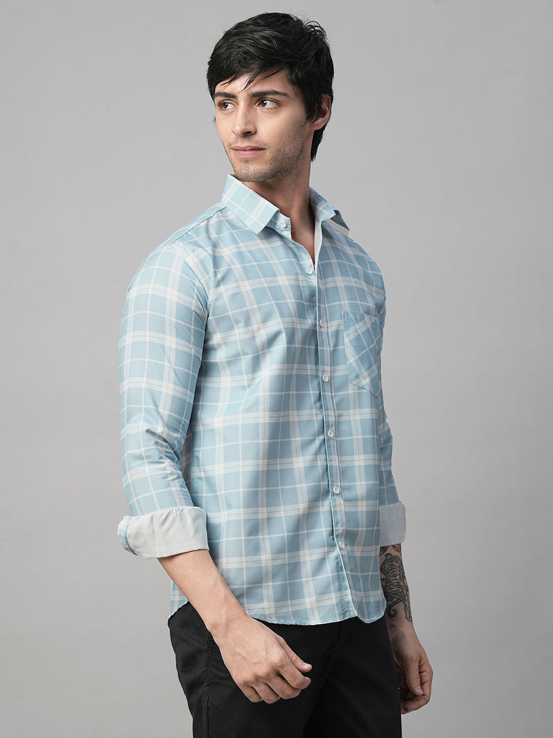 Light Cotton Checked Shirt for Men 4