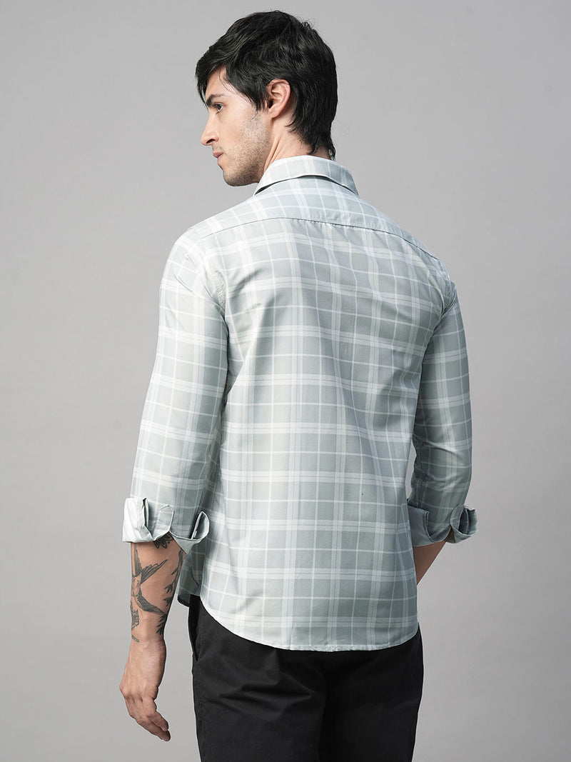 Capture Cotton Checked Shirt for Men 6
