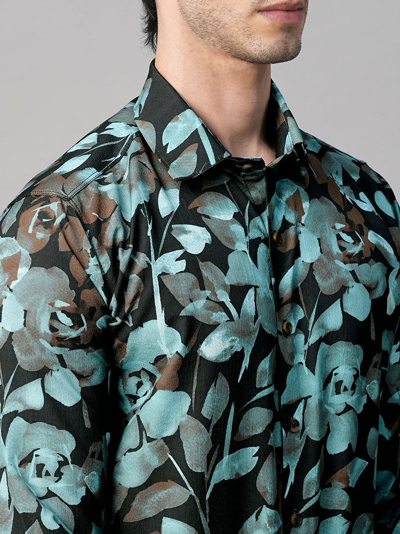 Barletta Abstract Printed Shirts for Men 7