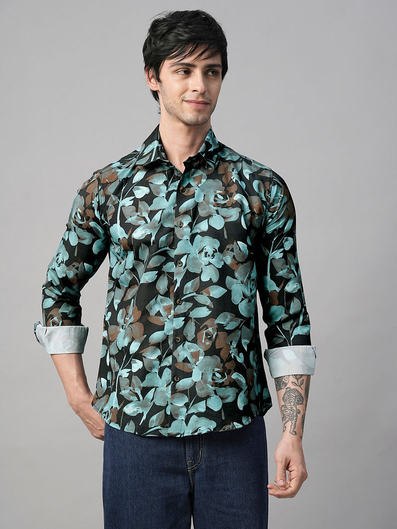 Barletta Abstract Printed Shirts for Men 3