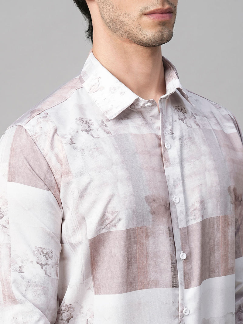 Messina Abstract Printed Shirts for Men 7