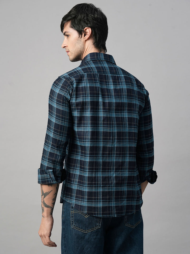 Jackim Cotton Checked Shirt for Men 9