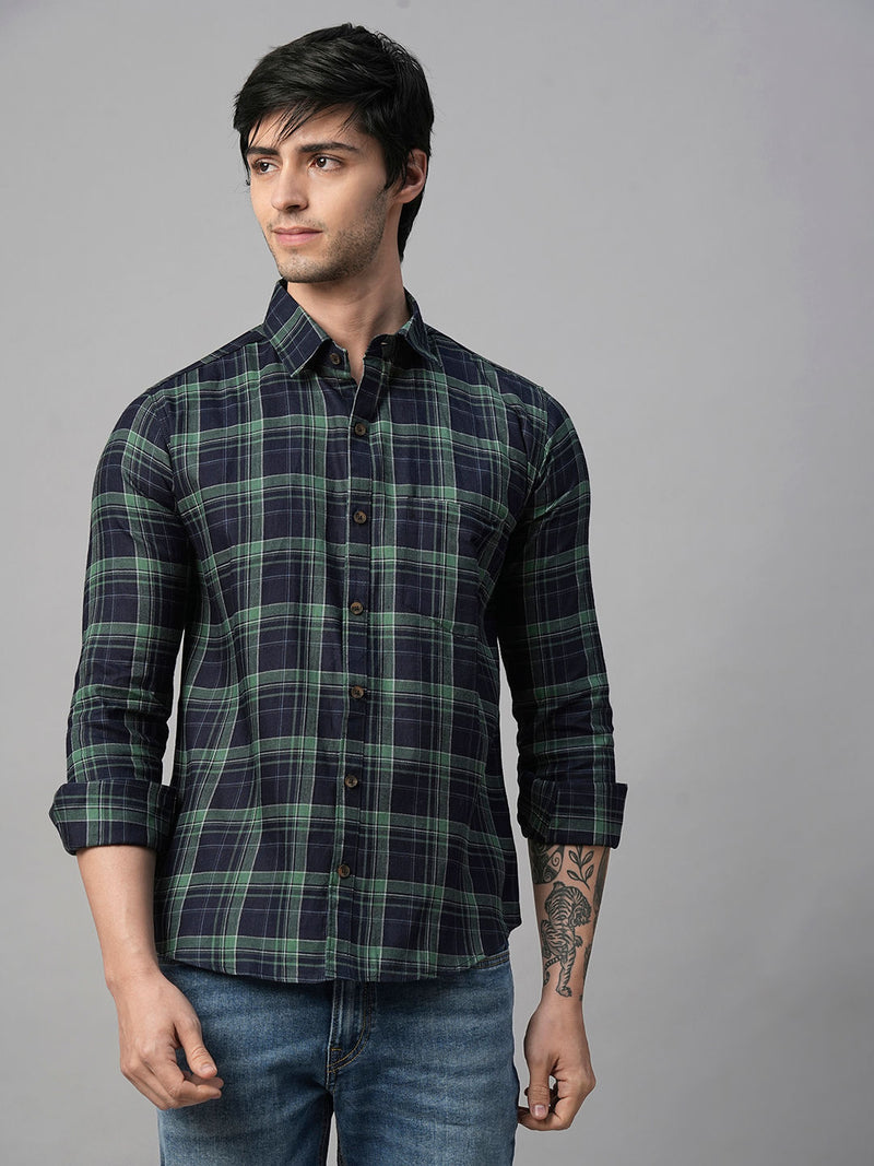 Mason Checked Cotton Shirt for Men 3