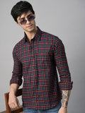 Marked Checked Cotton Shirt for Men