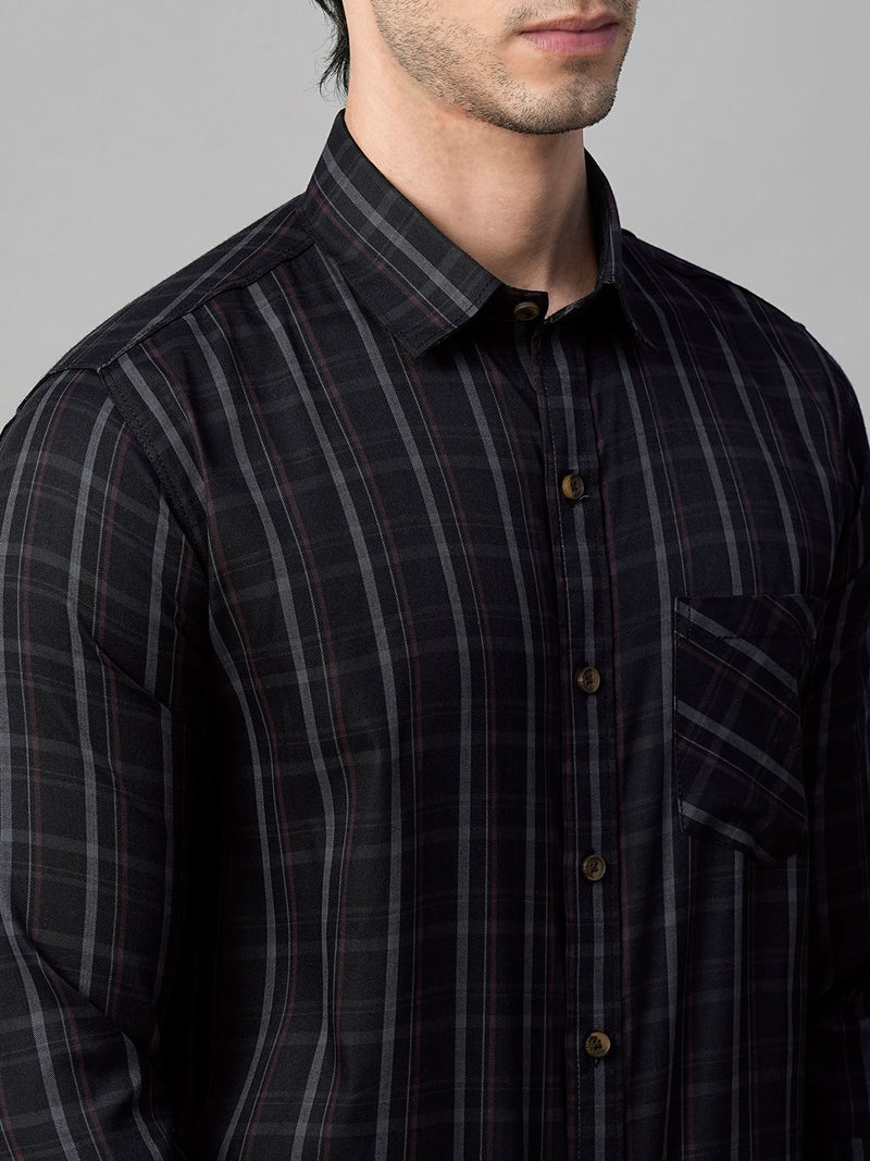 Truto Checked Cotton Shirt for Men 6