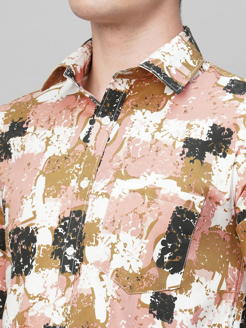 Bold Cotton Blend Printed Shirt for Men 6