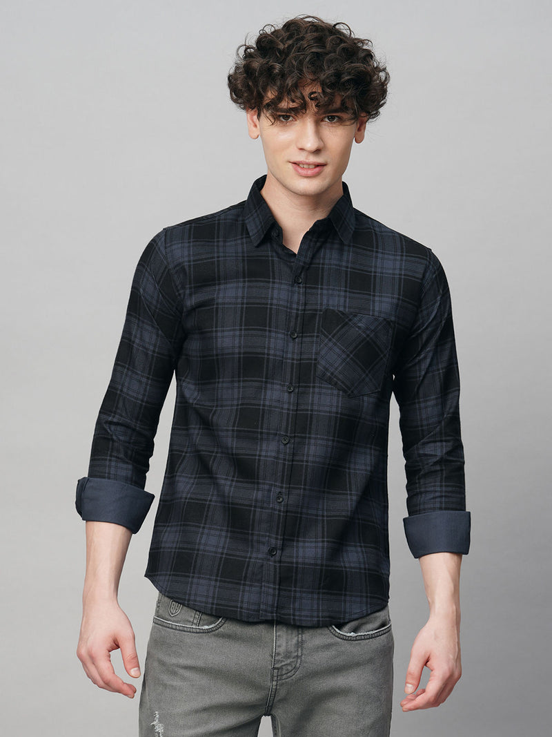 Intrepid Cotton Checked Shirt for Men 6
