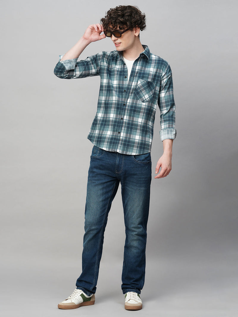Versatile Checked Cotton Shirt for Men - TB_461 9