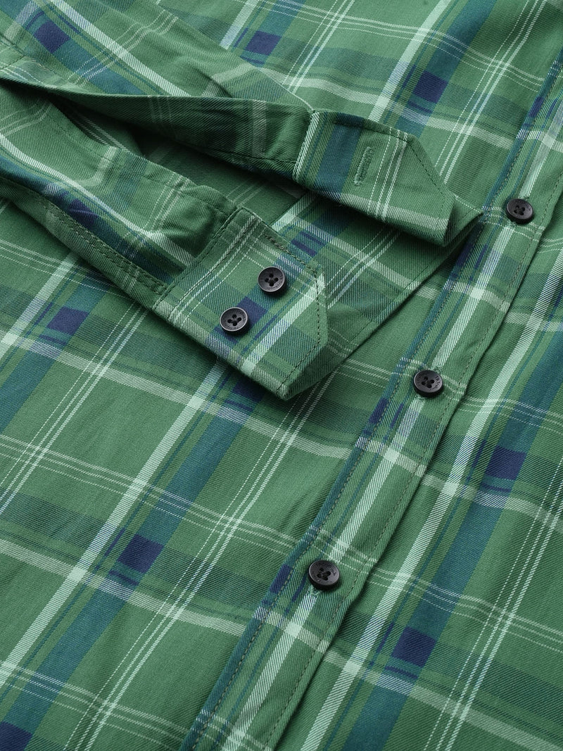 Alpha Checked Men's Shirt 8