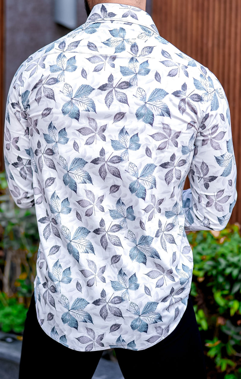 VOZIA Murf Floral Printed Shirt for Men 7